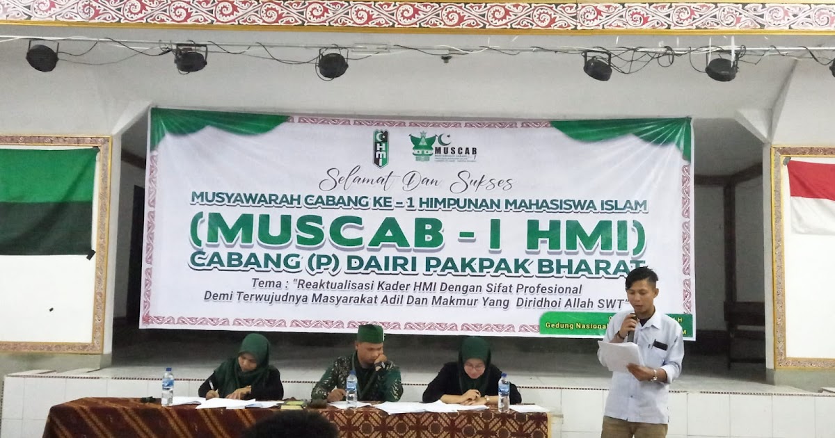 HMI pemkot muntok Gelar Musyawarah Cabang